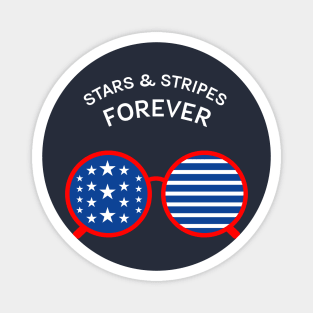 Stars & Stripes Forever Independence Day Magnet